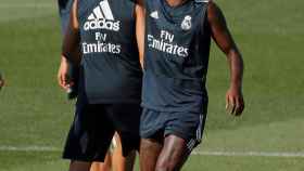 Una foto de archivo de Vinicius durante un entrenamiento / EFE