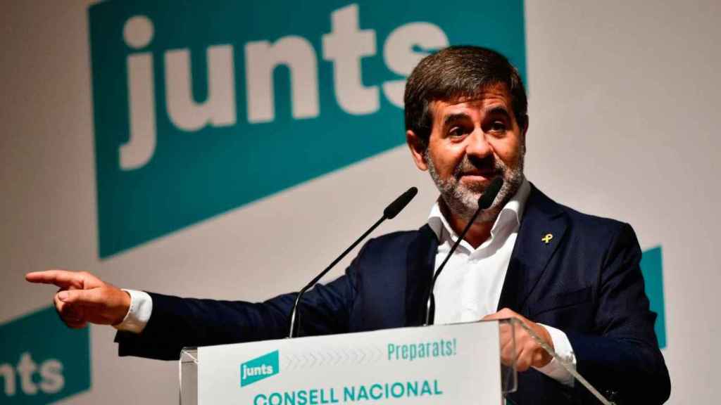 El secretario general de Junts, Jordi Sànchez, durante el Consell Nacional del partido / JUNTS