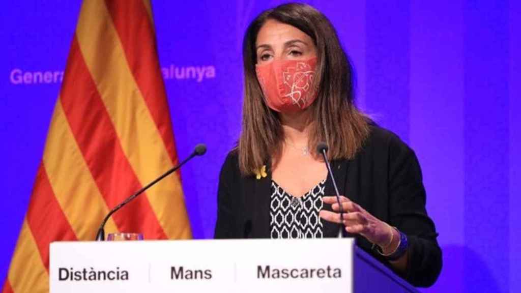 La portavoz del Govern, Meritxell Budó / GENERALITAT