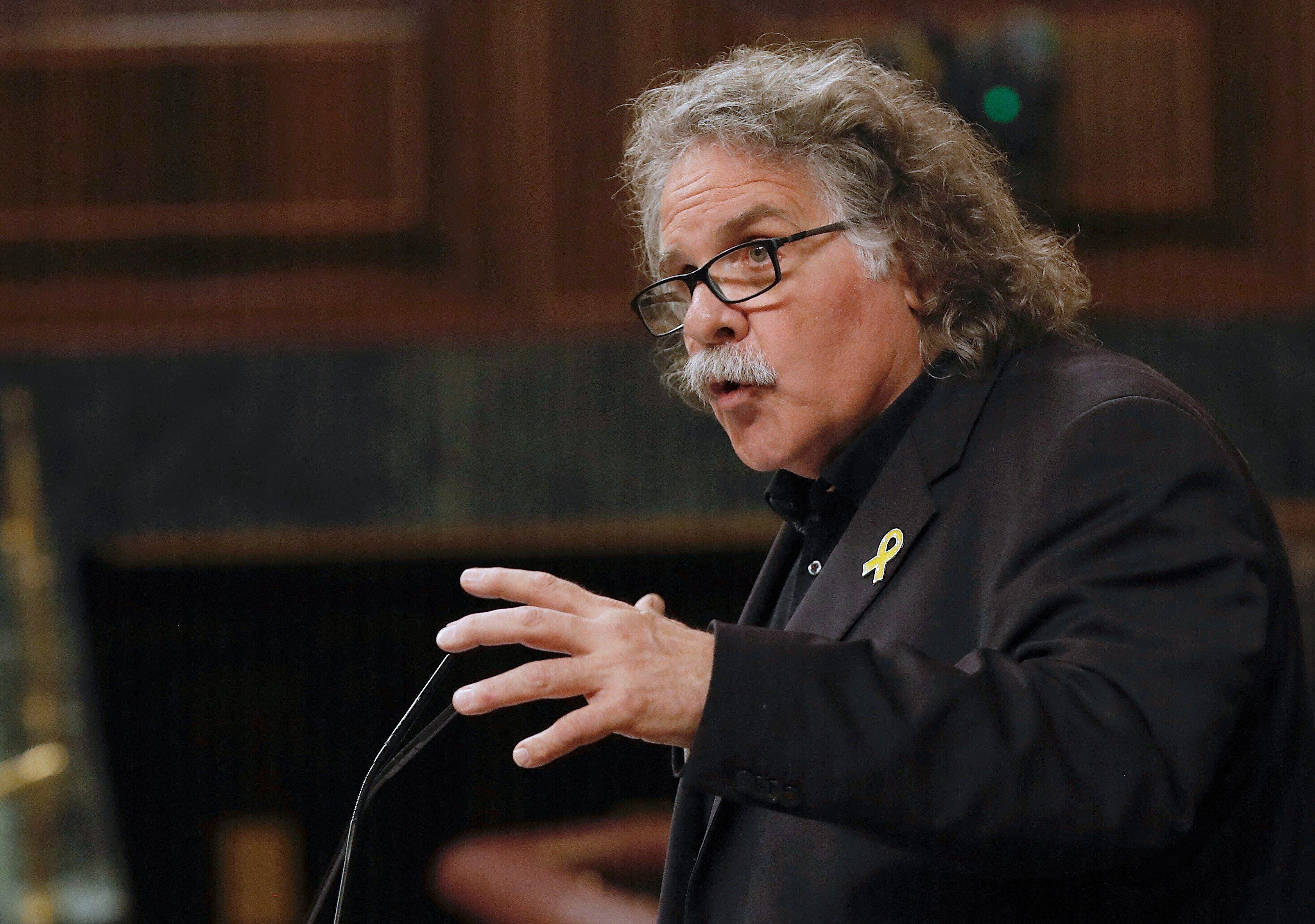 Joan Tardà, durante una intervención en el Congreso / EFE