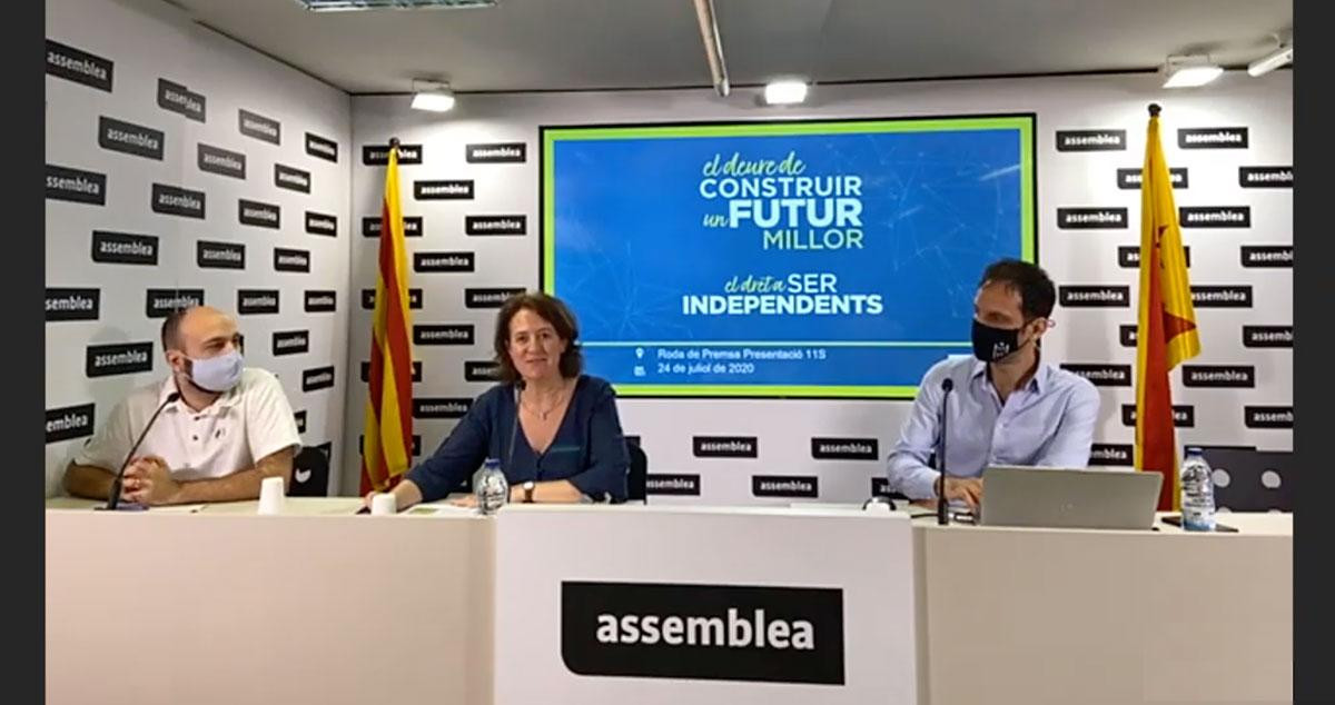 Presentación de la Diada independentista 2020 / CG