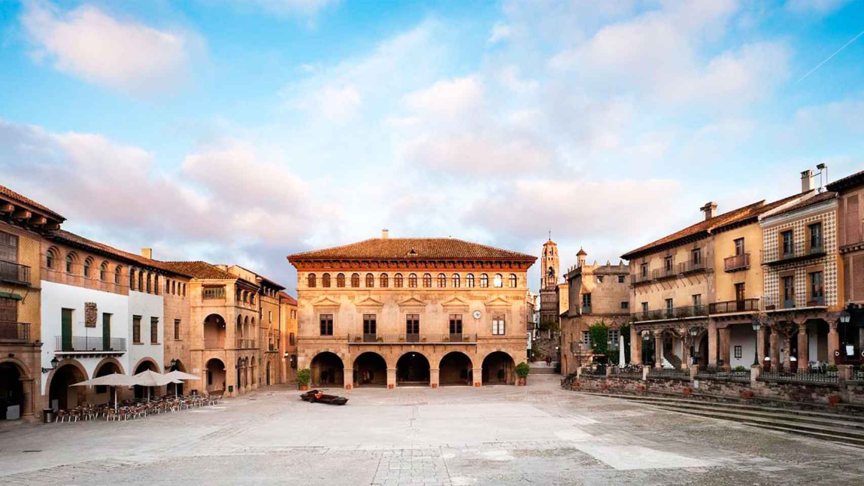 Vista general del Poble Espanyol de Barcelona / Cedida