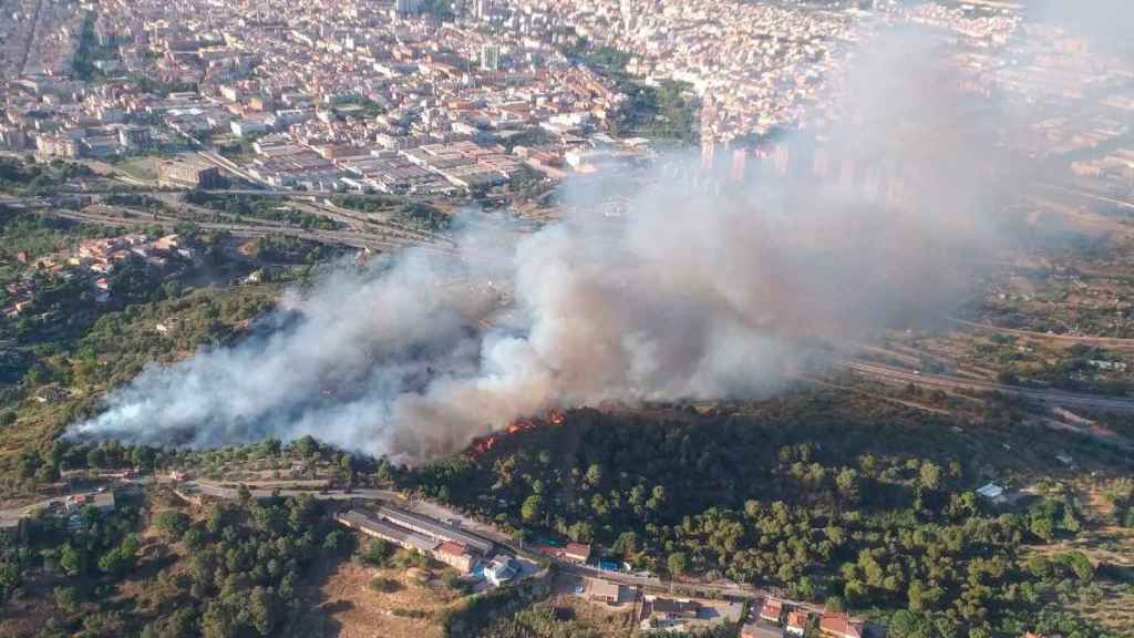 Incendio en Terrassa / BOMBERS