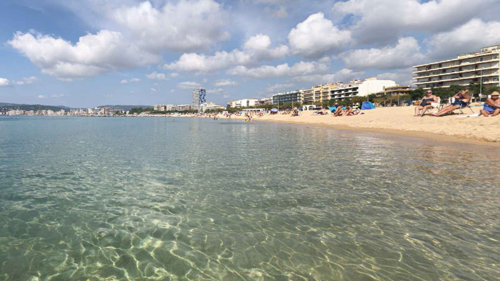 Playa de Palamós (Girona) / GOOGLE MAPS