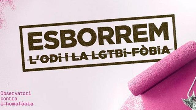 Cartel contra la agresión del Observatorio contra la Homofóbia de Barcelona /OCH