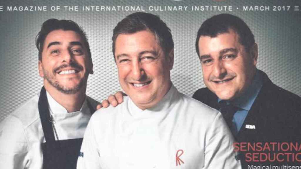 Los hermanos Roca, de El Celler de Can Roca, en la portada de una revista