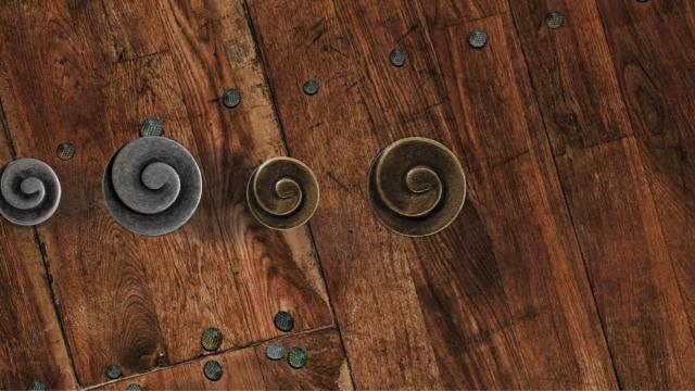 Una imagen de pomos y tiradores para muebles