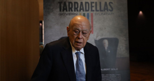 El expresidente de la Generalitat, Jordi Pujol, en la presentación del documental sobre Tarradellas de Albert Solé / Luis Miguel Añón - CG