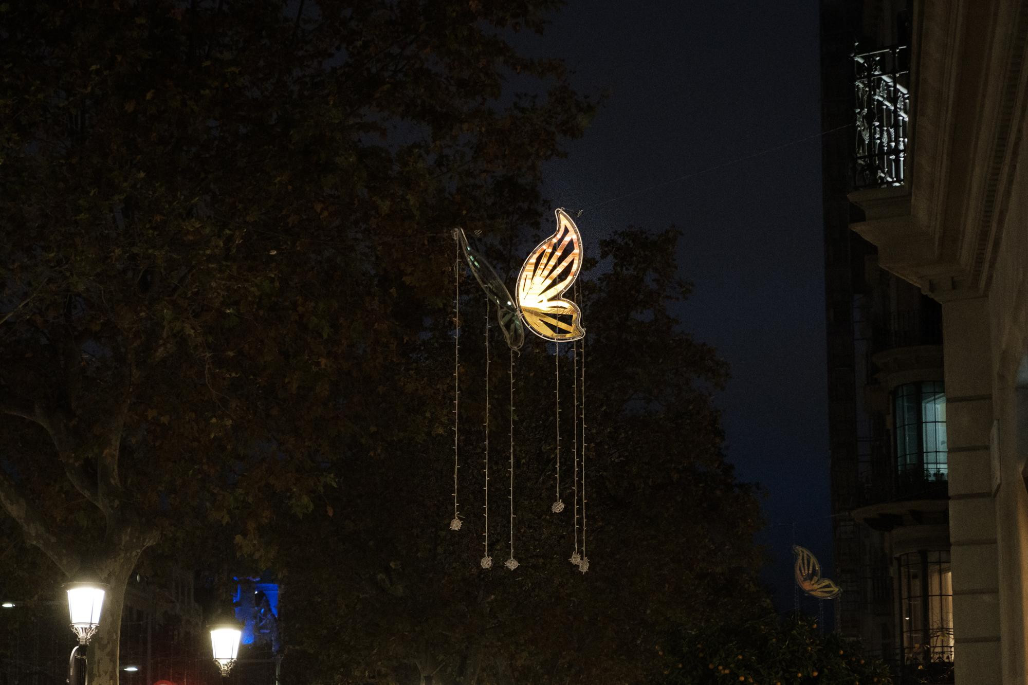 Encendido de luces navideñas en Barcelona / PABLO MIRANZO