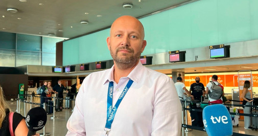 El portavoz de la Sección Sindical de Sepla en easyJet, Martijn Tros / EUROPA PRESS
