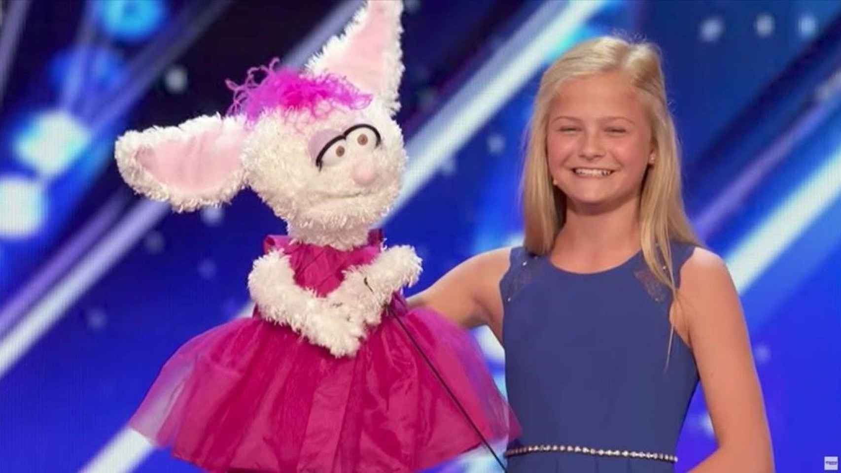 Darci Lynne Farmer durante su actuación