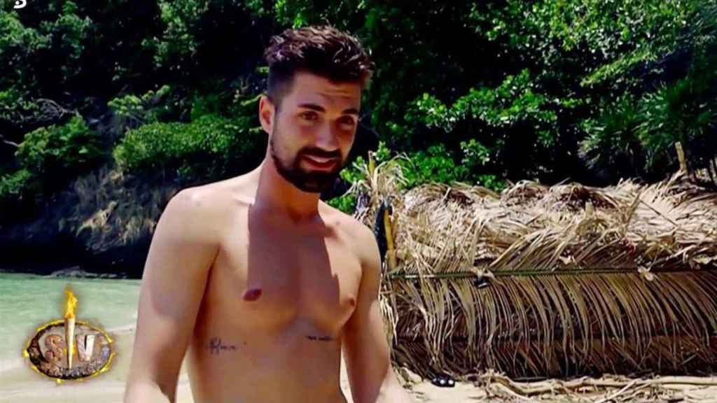 Alejandro Albalá en 'Supervivientes' / MEDIASET