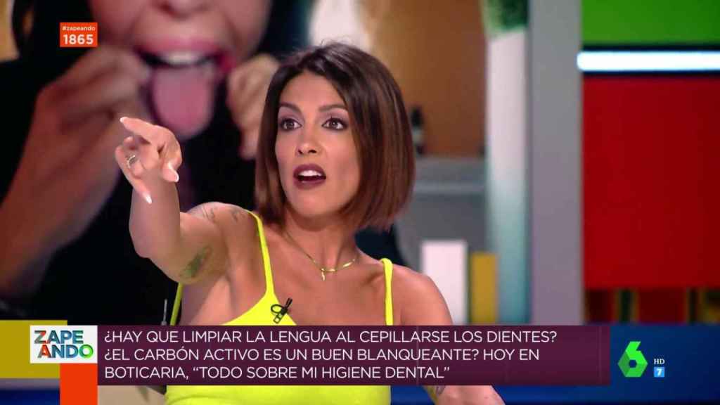 Lorena Castell vuelve a 'Zapeando' tras sufrir una intoxicación