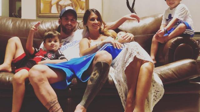 El último día del año en familia en casa de Messi y Antonella / INSTAGRAM