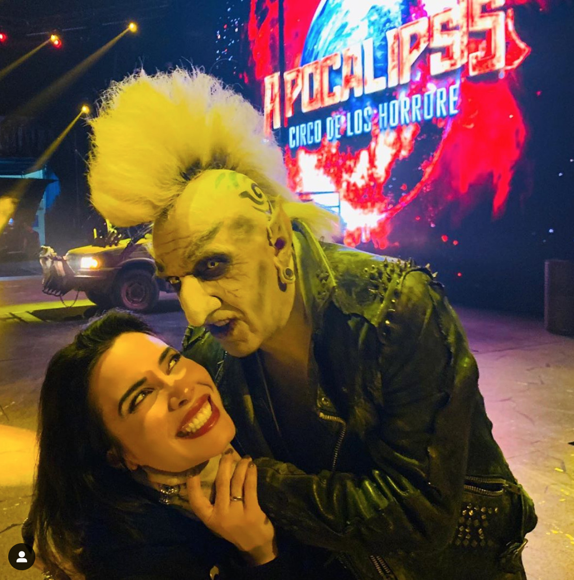 Pilar Rubio en el circo de los horrores / INSTAGRAM