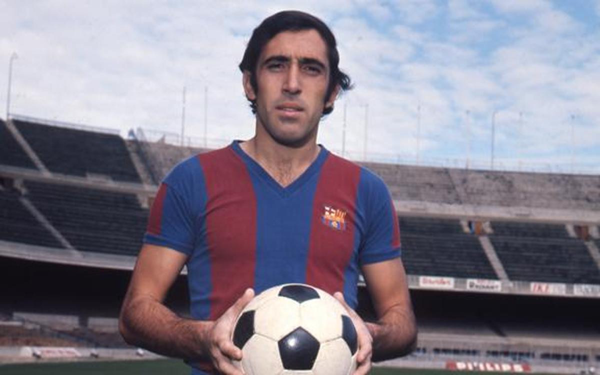 Una imagen de archivo de Juan Manuel Asensi en su etapa en el Barça / FCB