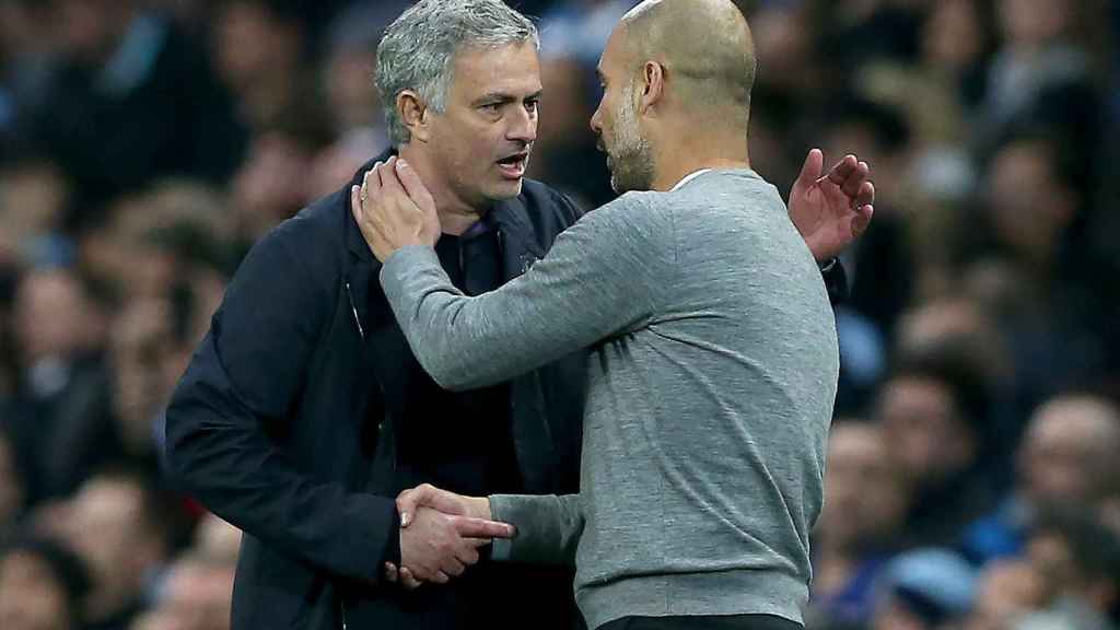 José Mourinho y Pep Guardiola / EFE