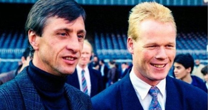 Cruyff y Koeman en el Barça / FCB