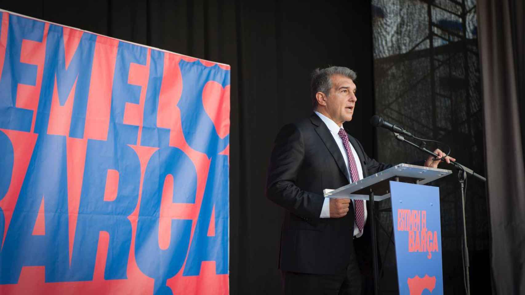 Joan Laporta en un acto de 'Estimem el Barça' / 'Estimem el Barça'