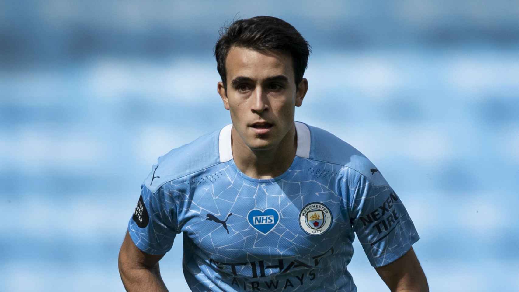 Éric García en un partido del Manchester City / EFE