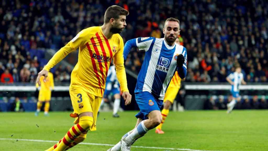 Gerard Piqué, políticamente incorrecto contra el Espanyol | EFE