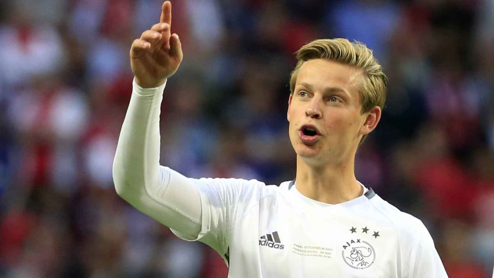 De Jong tras un partido con el Ajax de Ámsterdam / EFE