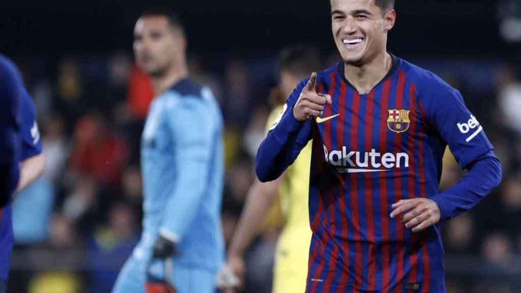 Una foto de Philippe Coutinho durante un partido el Barça / FCB