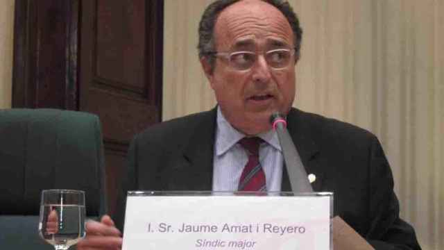 El Síndic mayor de Cuentas, Jaume Amat / EUROPA PRESS