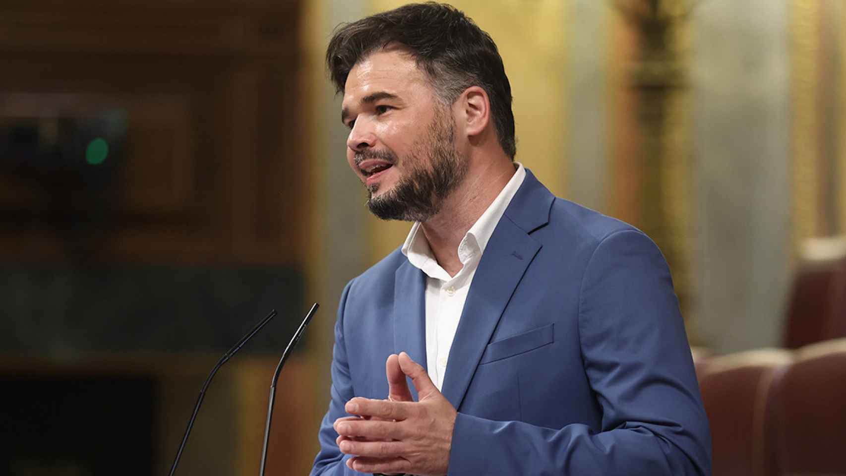 El diputado de ERC en el Congreso Gabriel Rufián / EUROPA PRESS