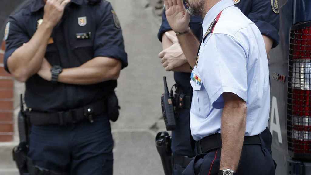 El comisario de los Mossos Ferran López a su llegada a la delegación del Gobierno en Barcelona / EFE