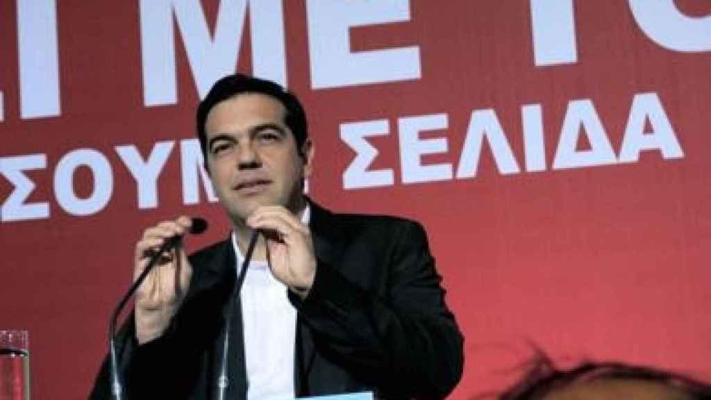 El líder de Syriza, Alexis Tsipras