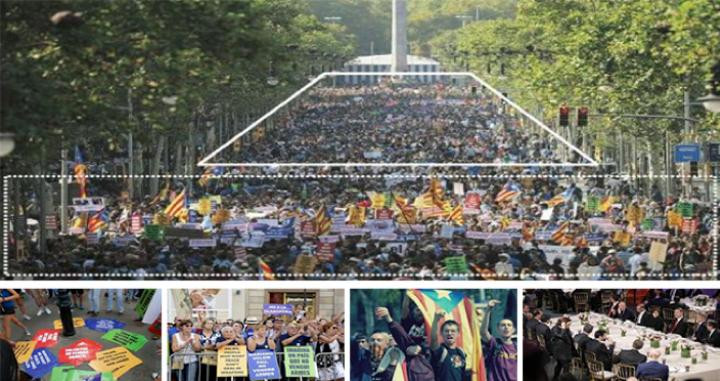 manifestacion contra terrorismo barcelona