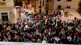 Imagen de una protesta en Masquefa contra la violación de Igualada / EP