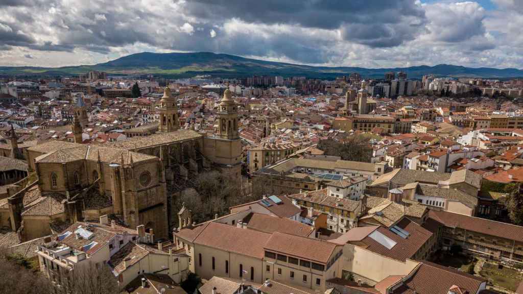 Vista aérea de Pamplona