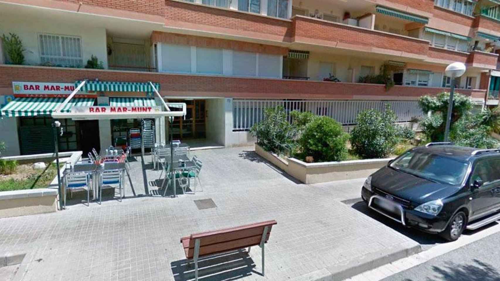 Lugar donde ha tenido lugar el asesinato en Arenys de Mar / GOOGLE