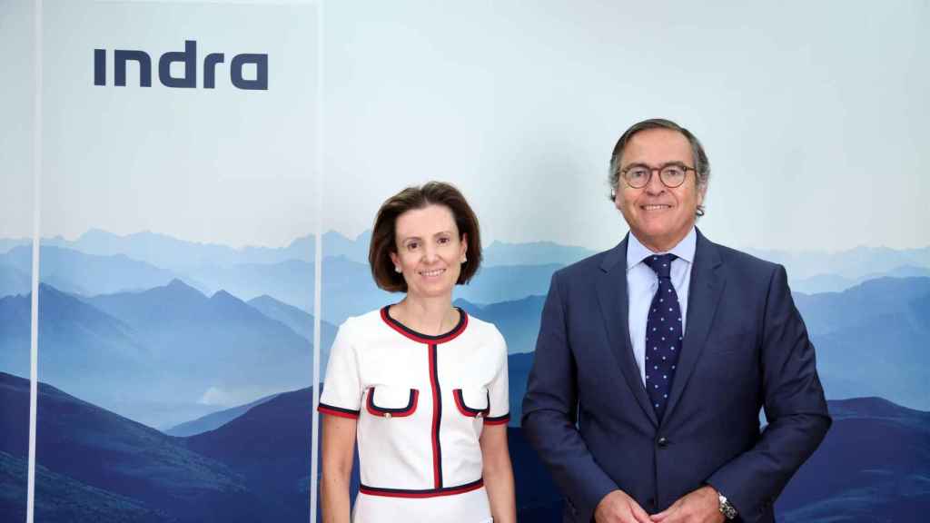 Cristina Ruiz e Ignacio Mataix, consejeros delegados de Indra / INDRA