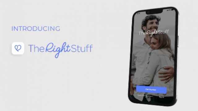 Promoción de la app 'The Right Stuff'