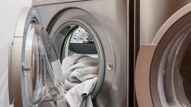Una toalla en una lavadora tras ponerle suavizante / EP