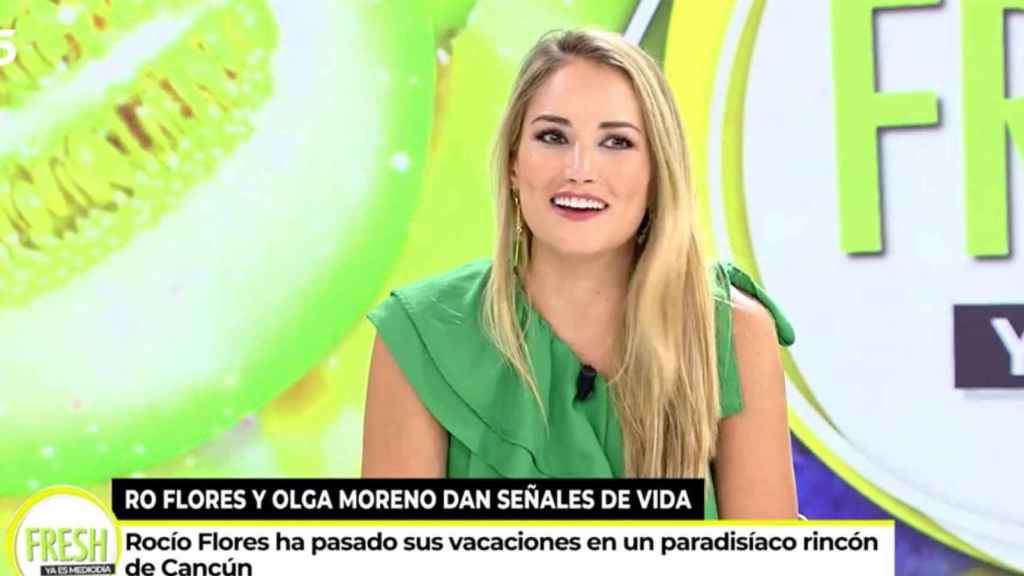 Alba Carrillo en 'Ya es mediodía Fresh' / MEDIASET