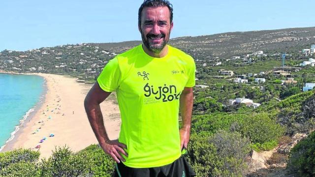 Juanma Castaño practicando deporte