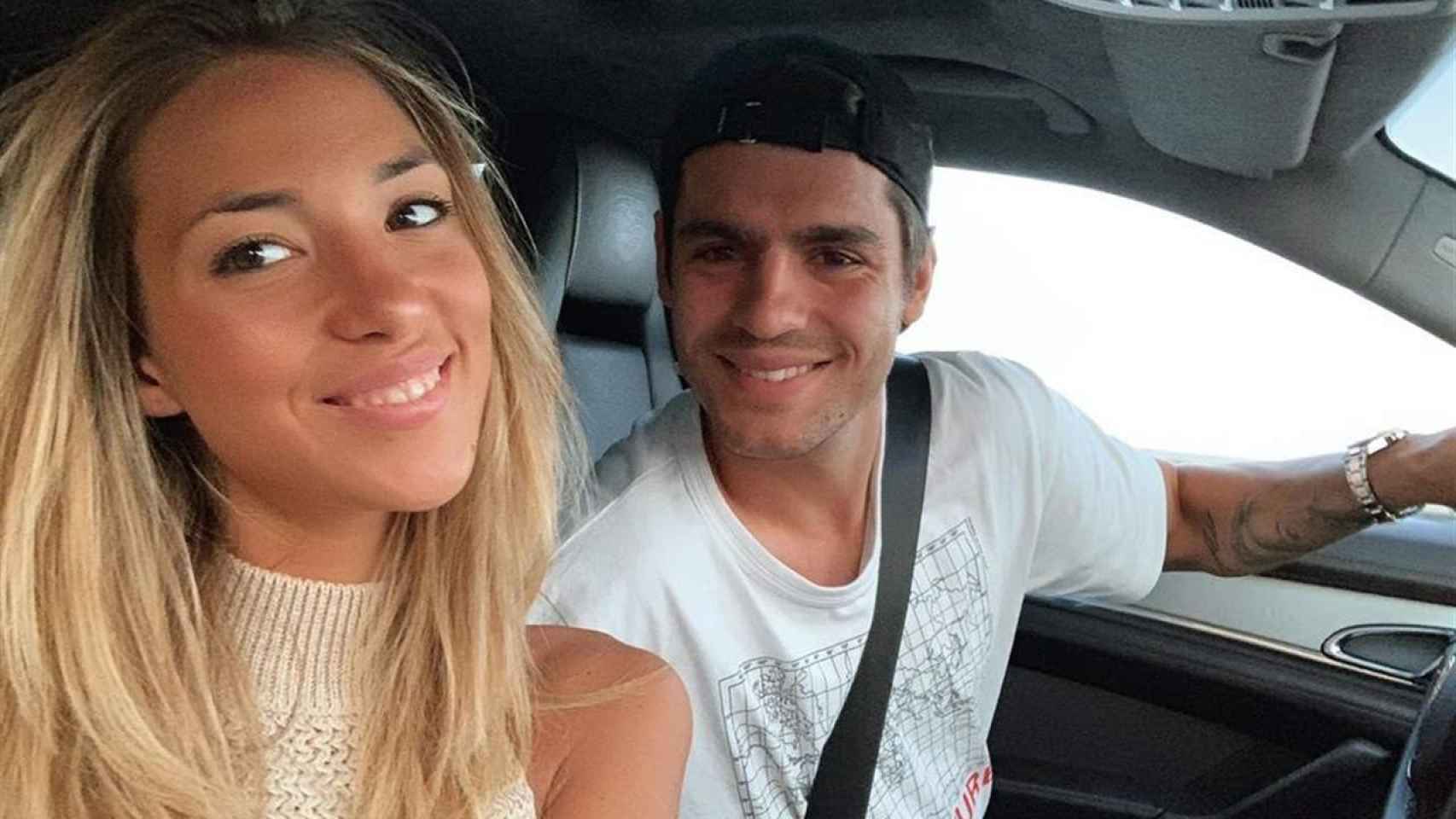 Alice Campello de vacaciones con Álvaro Morata