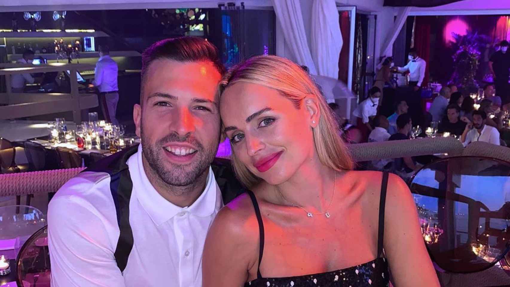 Romarey Ventura y Jordi Alba celebran el nacimiento de su segunda hija