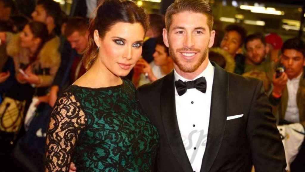 Pilar Rubio y Sergio Ramos en un evento