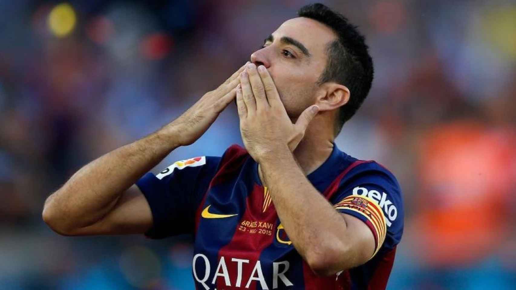 Una foto de Xavi Hernández con el Barça / EFE