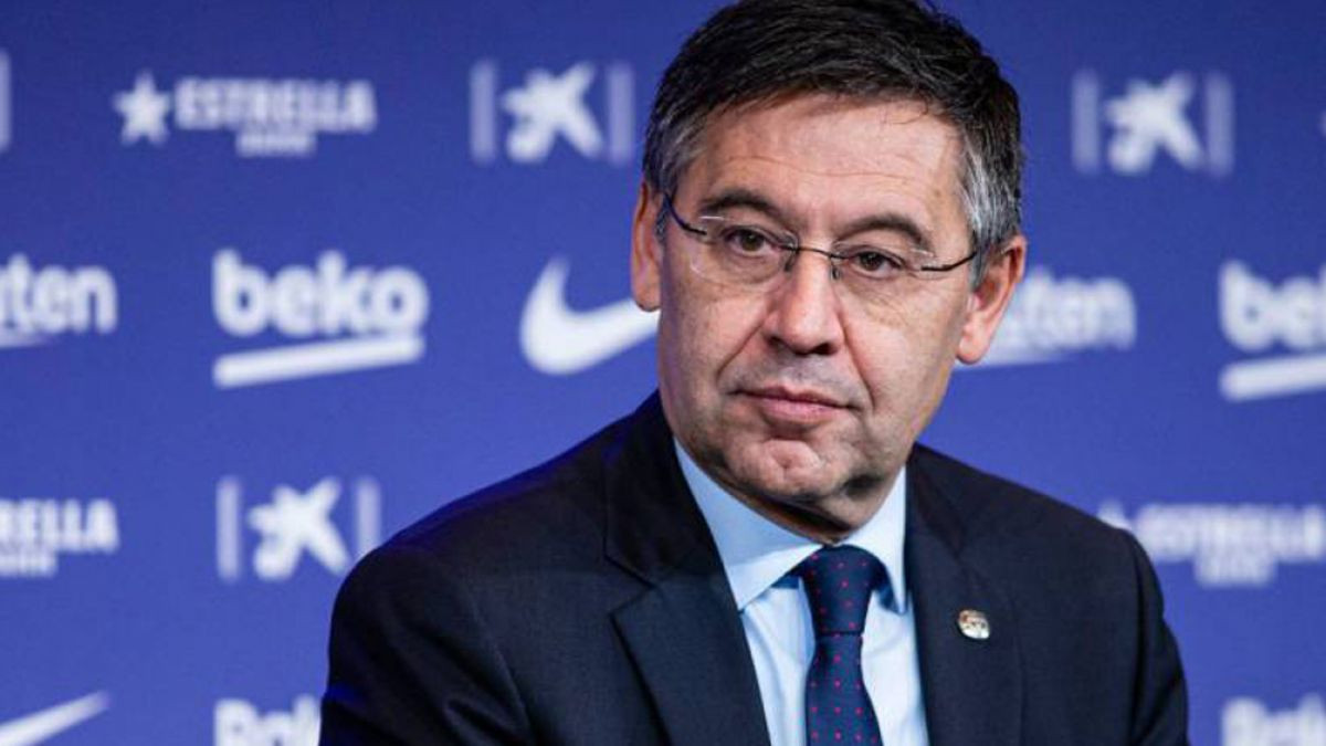 Josep Maria Bartomeu en un acto del Barcelona / EFE