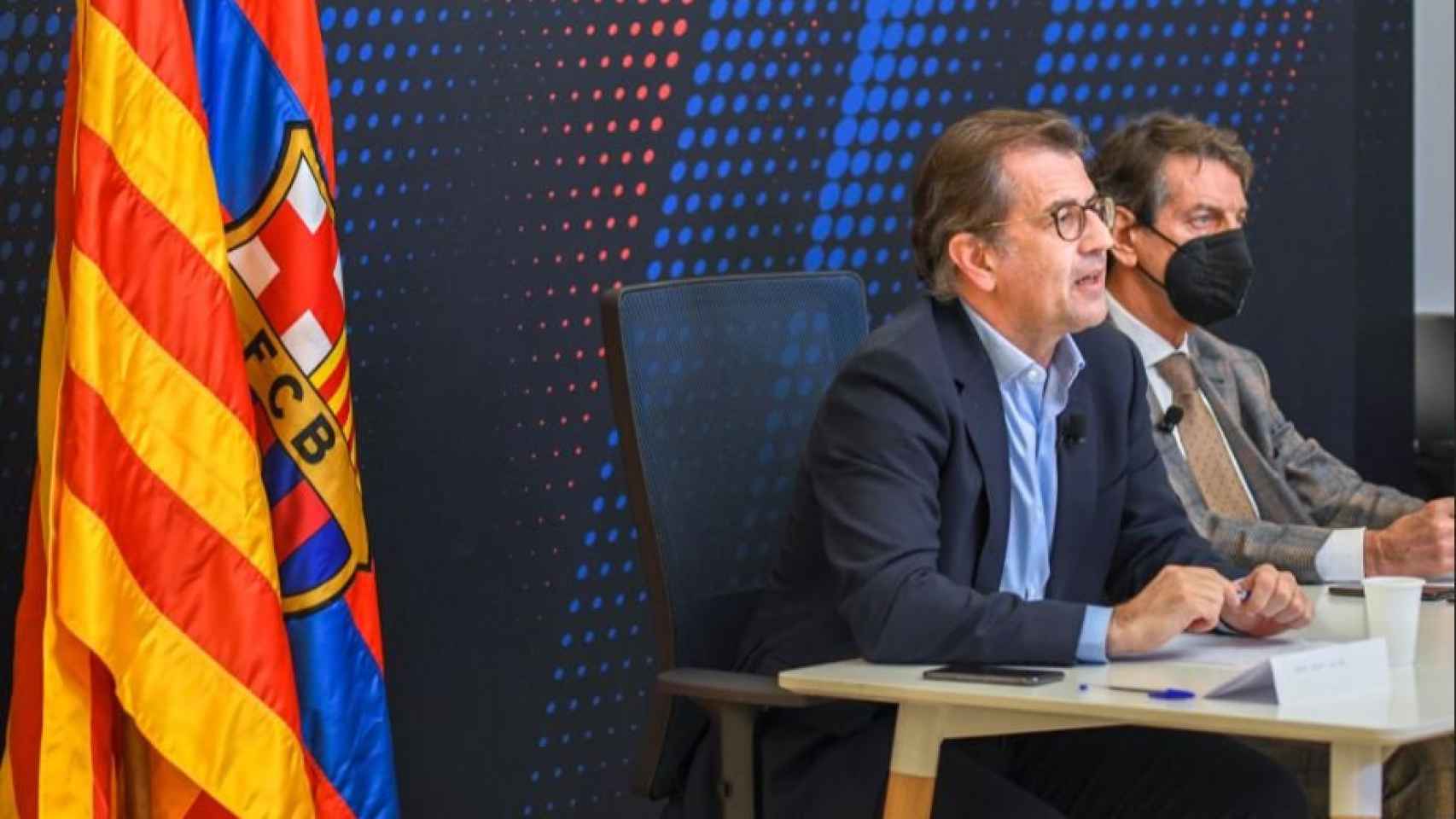 Toni Freixa en una presentación de su candidatura / REDES