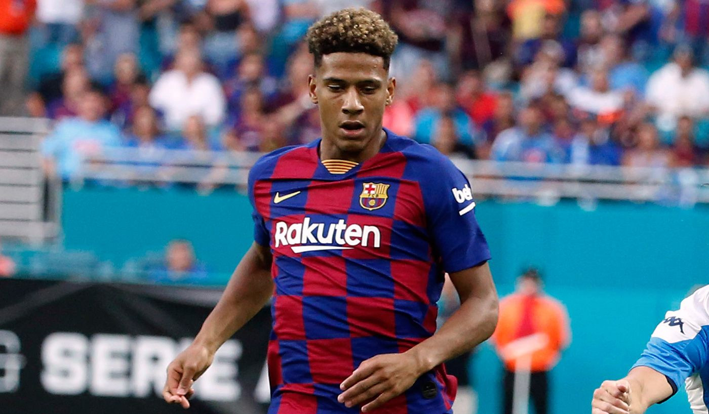 Todibo, en un partido con el Barça | EFE