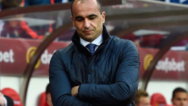Robert Martínez en un partido con la selección belga / EFE
