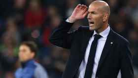 Zidane en el partido del Real Madrid contra el Real Betis / EFE