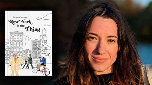 Patricia Bolaños y su libro, 'New York is the Thing'